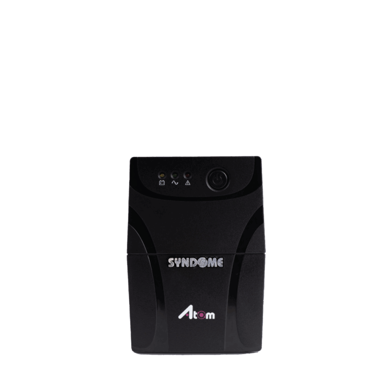 Syndome ATOM-800I-LED UPS – ด้านหน้าเครื่องสำรองไฟ 800VA/480W