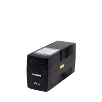Syndome ATOM-800I-LED UPS – มุมมองด้านข้างพร้อมป้ายข้อมูล