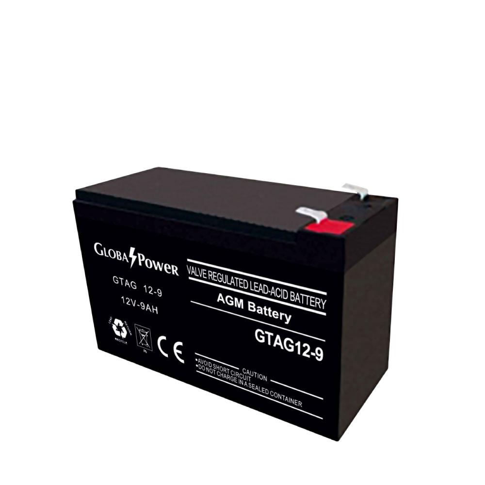 แบตเตอรี่ High Rate GlobalPower 12V 9Ah รุ่น GTAG12-9