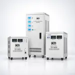 ภาพรวมเครื่องปรับแรงดันไฟฟ้า BCN AVR สำหรับระบบไฟ 1 เฟส และ 3 เฟส