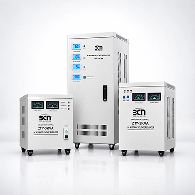 เครื่องปรับแรงดันไฟฟ้า BCN AVR สำหรับระบบไฟ 1 เฟส และ 3 เฟส