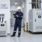 ช่างไฟฟ้าเปรียบเทียบเครื่อง AVR สำหรับระบบไฟ 1 เฟสและ 3 เฟส
