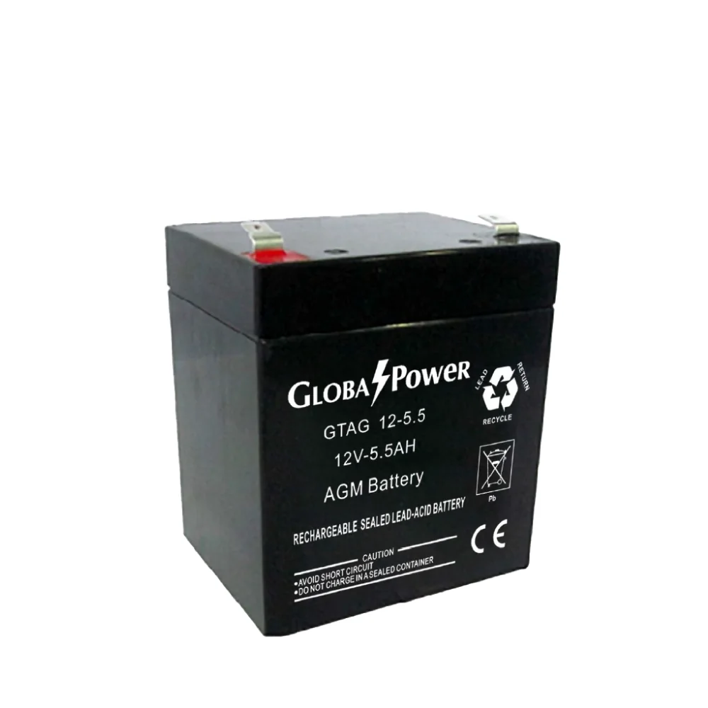 แบตเตอรี่แห้ง GlobalPower GTAG12-5.5 12V 5.5Ah