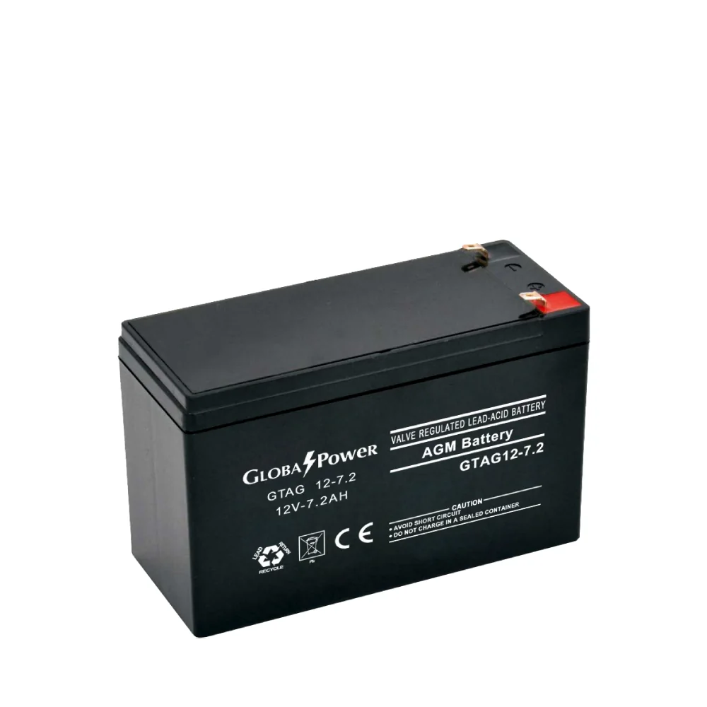 แบตเตอรี่แห้ง GlobalPower GTAG12-7.2 12V 7.2Ah