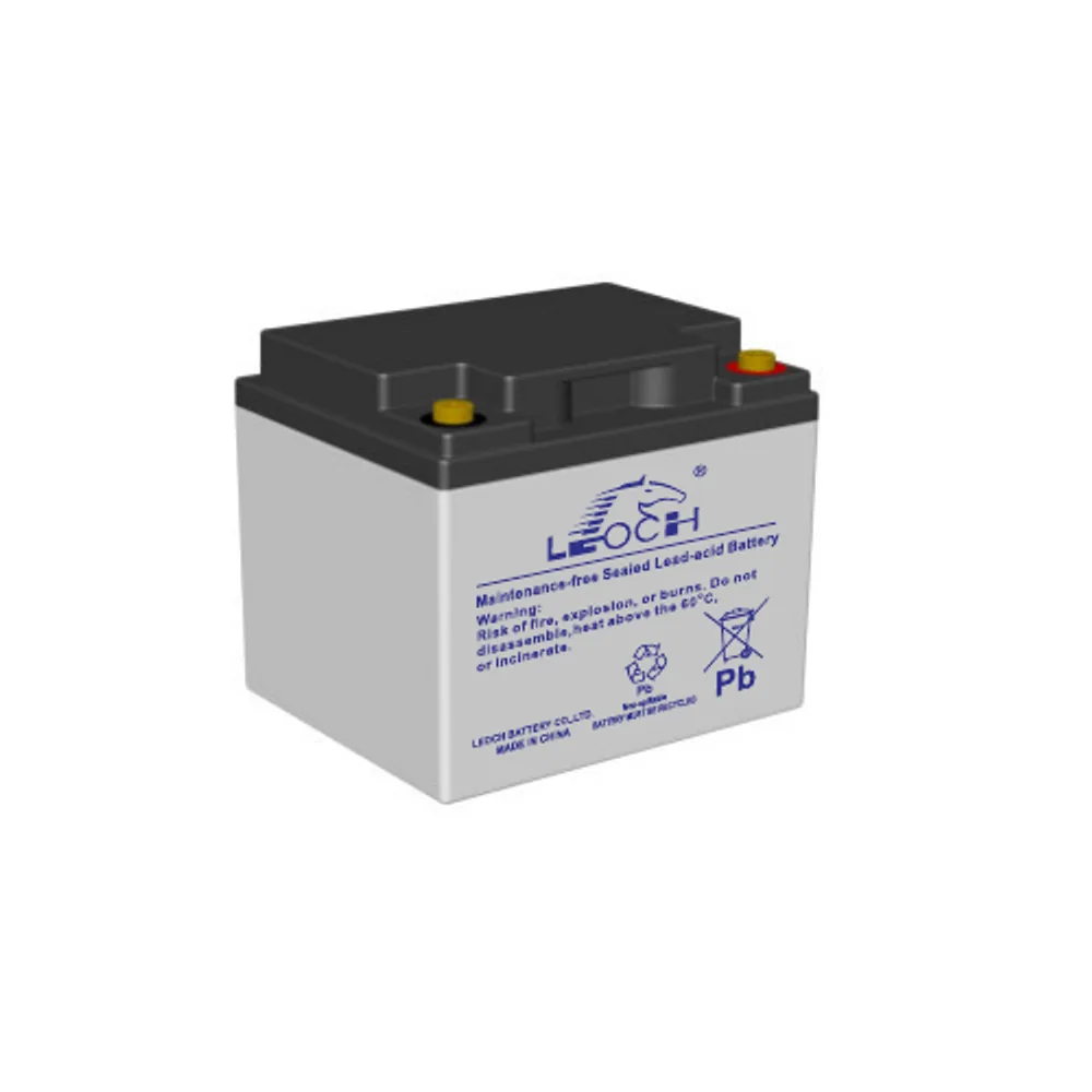 แบตเตอรี่เจล LEOCH LPGS12-38 12V 38Ah