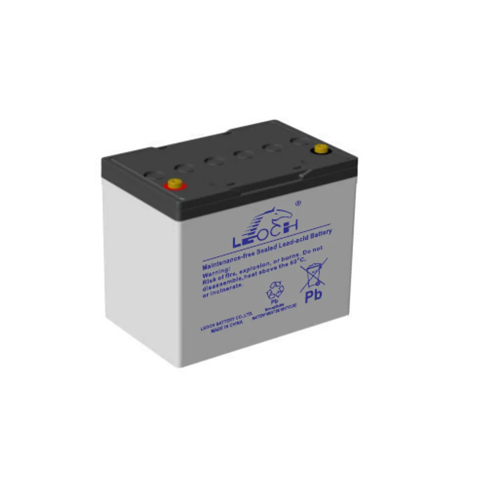 แบตเตอรี่เจล LEOCH LPGS12-80 12V 80Ah