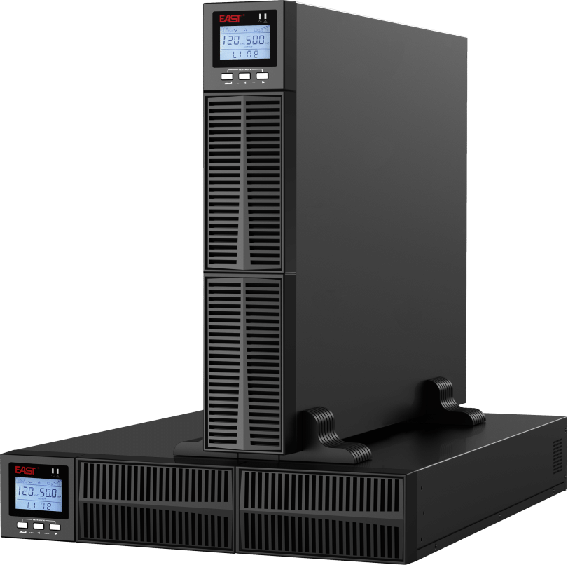 ภาพอ้างอิงเครื่องสำรองไฟ EAST EA900RT G3 120VAC แบบ Rack และ Tower